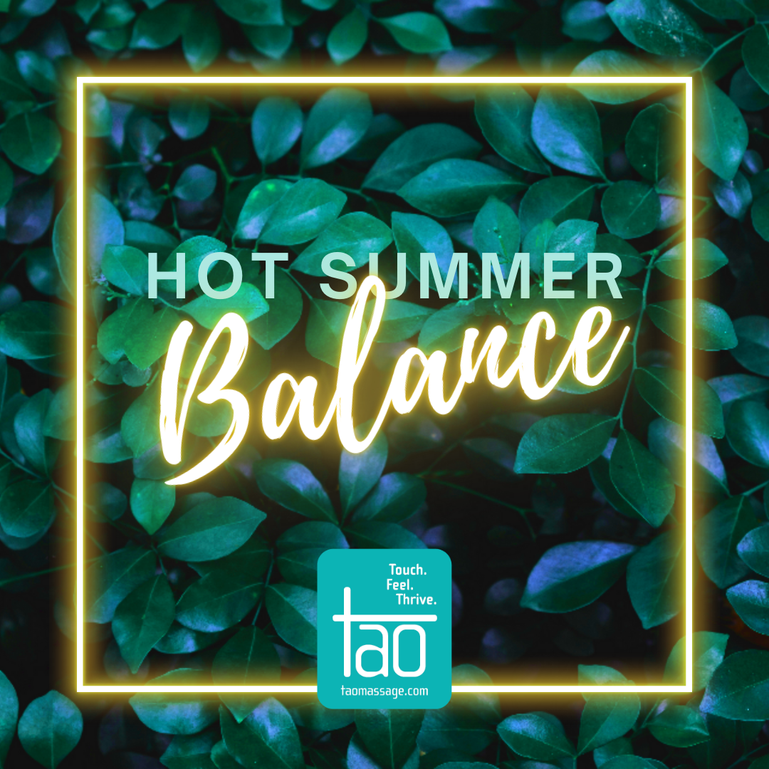 Balancing hot summer stresses with cool ideas